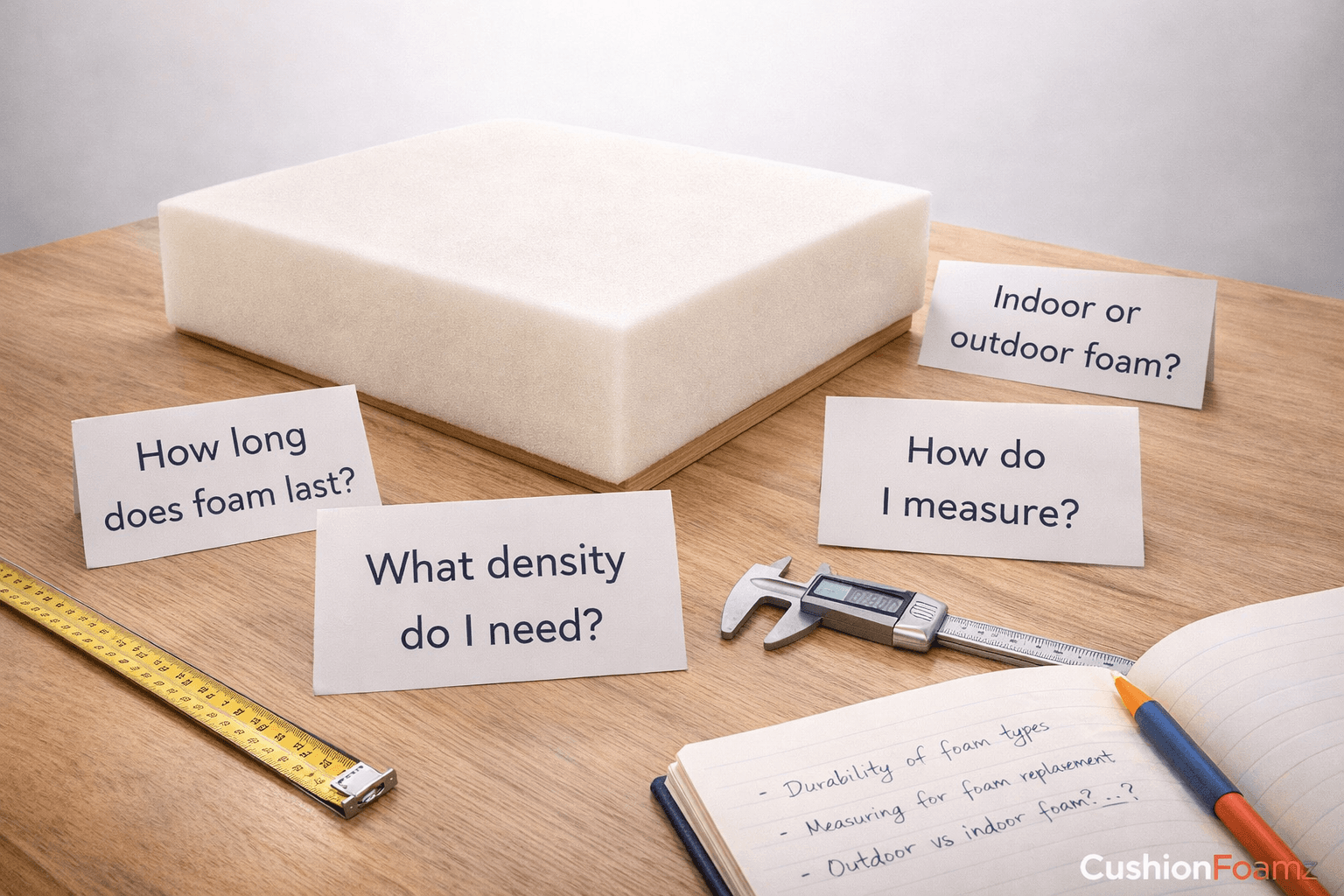 Cushion Foam FAQ: Answers to the 25 Most Common Questions