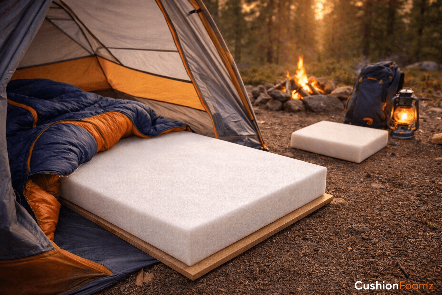 Foam for Camping: Camp Chair Pads, Sleeping Pads, and Ground Cushions
