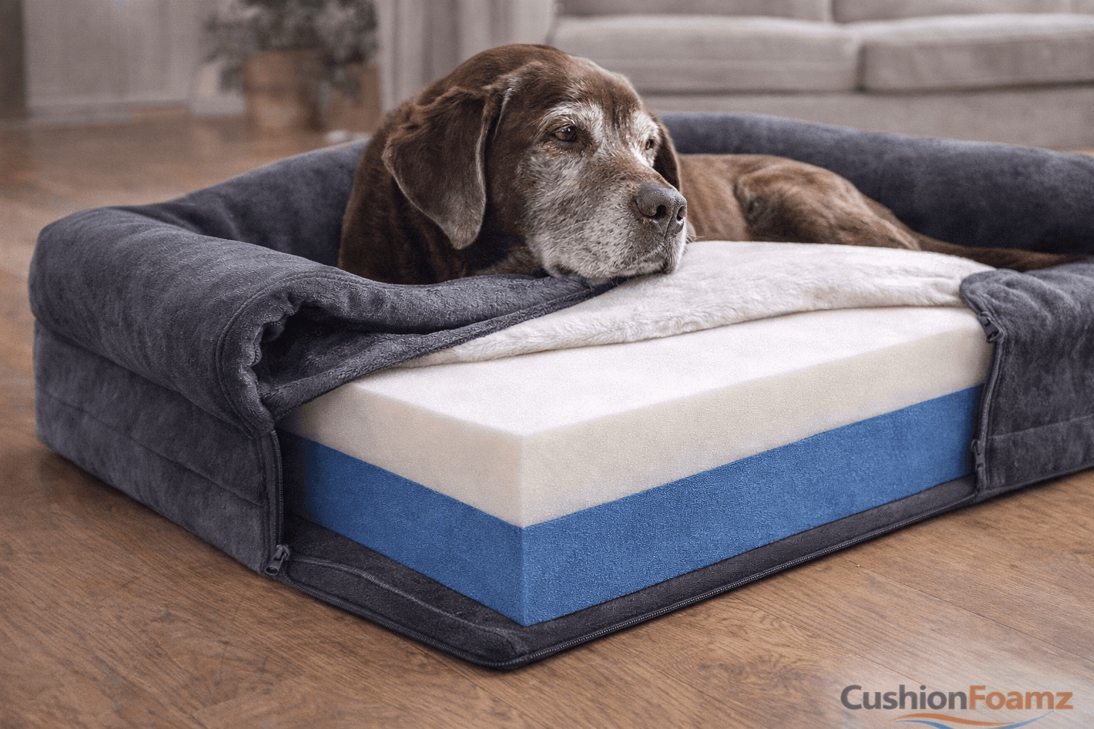 Foam for Dog Beds: How to Build an Orthopedic Pet Bed That Actually Lasts