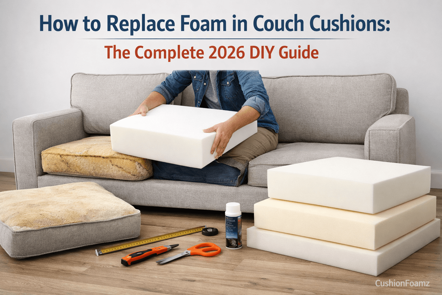 How to Replace Foam in Couch Cushions: The Complete DIY Guide